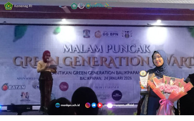 MAN Balikpapan Raih Juara Bidang Administrasi di Malam Puncak Green Generation Award 2026