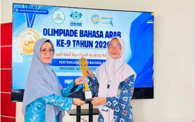 Siswi MAN Balikpapan Raih Juara 1 Olimpiade Bahasa Arab ke-9 Tingkat Provinsi Kalimantan Timur